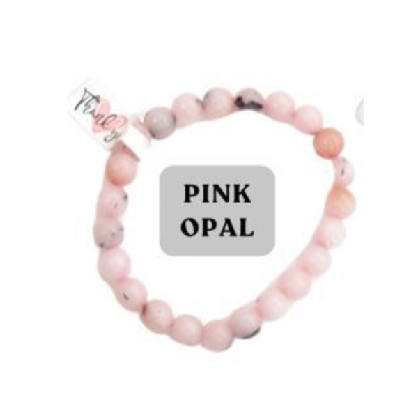 Pink Opal Bracelet – The Stone of Love & Emotional Healing 🌸